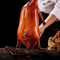 Vente en gros d'usine de haute qualité, peau croustillante, canard rôti au miel, parfumé, prêt à manger, snack, cuisine traditionnelle chinoise