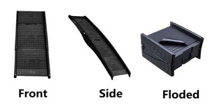 Stabiele En Ondersteunende Pp Opvouwbare Pet Stappen Trappen Voor Katten En Honden Outdoor Gemakkelijk Winkel Huisdier Stap Ladder - Product Image 5