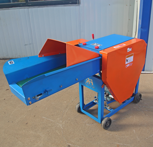 Máquina Picadora de Pasto Napier Verde, Cortadora de Forraje y Molinillo Combinados para Alimento Animal - Product Image 3