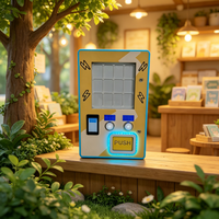 Distributeur automatique de cartes avec lecteur double piste pour paiement par code QR et fente de distribution de cartes, pour cartes à collectionner Yu-Gi-Oh et cartes Pokémon