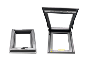 Finestra di <span class=keywords><strong>Accesso</strong></span> Fissa per <span class=keywords><strong>Tetto</strong></span> Piano, Oblò con Vetro Basso Emissivo, Ventilata, in Lega di Alluminio, per Isolamento Termico Residenziale - Product Image 6