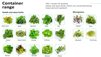 Pro-leaf Grow cabinet Container farm Shipping Container agriculture 20 '/40' ft pour/laitue/chanvre/champignon/fraise