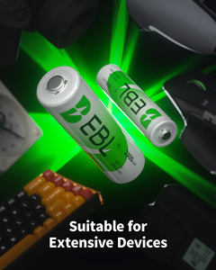 EBL 16 <b>Sets</b> AA AAA Rechargeable Batteries Combo 2300mAh AA 800mAh AAA 3000mAh Capacity 1.2V Nominal Voltage Medical Ni-MH - Product Image 4