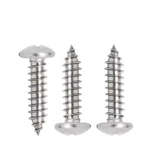Vis autotaraudeuses à tête cruciforme en acier inoxydable de haute qualité pour métal/plastique - <span class=keywords><strong>Fixations</strong></span> conformes aux normes ISO 7049 / DIN 7981 - Product Image 1
