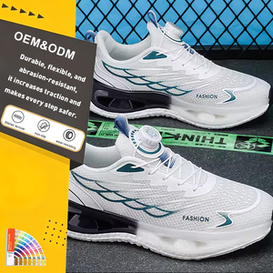 Vente en gros d'usine, chaussures de sport légères pour hommes, zapatillas deportivas, respirantes, antidérapantes, confortables - Product Image 1