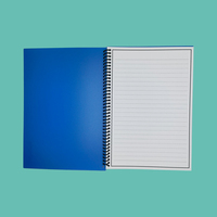 Cahier de notes en papier, haute qualité, réutilisable, étanche, intelligent, avec bobine plastique, fixation en spirale