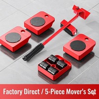 Carro de Transporte Multifuncional con Ruedas para Muebles, Refrigeradores, Gabinetes y Artículos Pesados del Hogar, Herramientas Manuales para Mudanza Fácil