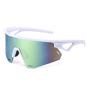 Polarized Cycling <b>Sunglasses</b> Black Frame Pc Lens Uv400 Protection For Outdoor Sports Cycling Driving - Product Image 4