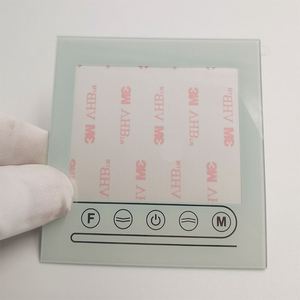 9H Scratch-Resistant Solid Tempered <b>Glass</b> <b>Panel</b> for 86mm Smart Touch Light Switch-Aluminum Silicate <b>Glass</b> 3mm VHB Tape - Product Image 5