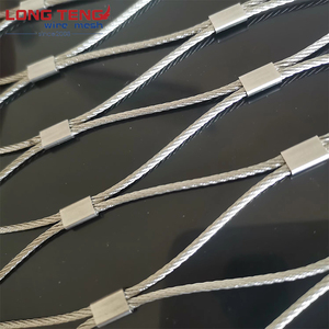 Valla de seguridad de acero inoxidable para Puente, malla de cable de acero inoxidable, tejido flexible, 304L, 316L, resistente a impactos - Product Image 2
