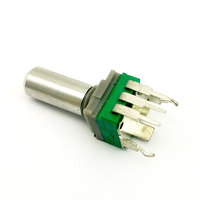 Bonne qualité Rk097nsPotentiomètre 15mm 3pin Rk097 B1k 5k 10k 20k 50k 500k Amplificateur à ondes audio Kit de potentiomètre scellé