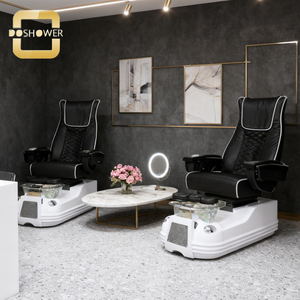 Ensemble de fauteuil de massage chauffant noir avec USB pour salon de <span class=keywords><strong>manucure</strong></span>, <span class=keywords><strong>pédicure</strong></span>, spa, fauteuil de <span class=keywords><strong>pédicure</strong></span>, <span class=keywords><strong>manucure</strong></span>, <span class=keywords><strong>appareil</strong></span> de beauté des ongles - Product Image 5