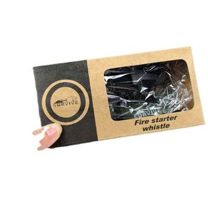 Portable Outdoor Camping and Hiking <b>Fire</b> <b>Starter</b> Magnesium Flint Whistle with Protective Box - Product Image 2