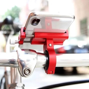 Support universel pour téléphone portable, GPS, métal, pour vélo, moto, VTT, support de guidon antidérapant - Product Image 5