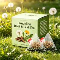 Boisson Naturelle à Base de Plantes OEM – Thé Premium de Racine et Feuilles de Pissenlit pour le Bien-être Hépatique, Favorise la Détoxification Corporelle et les Soins Quotidiens de Santé