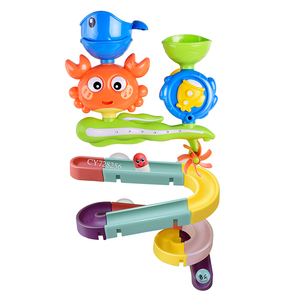 Cypress vui vẻ bé tắm Đồ chơi thiết lập hút mạnh mẽ bài hát phun Những đám mây DIY slideway cho bồn tắm hồ bơi đồ chơi cho trẻ em - Product Image 2