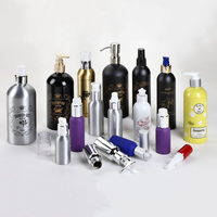 Prix de gros OEM Logo personnalisé jetable bouteille à pompe cosmétique en métal pour les soins de la peau 250/500/750 ml 1kg flacon pulvérisateur en aluminium de couleur