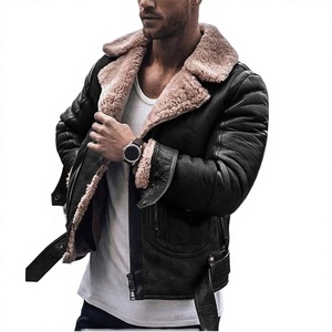 Men Vintage Cotton/Bamboo Fiber Breathable Jacket Winter Fleece <b>Lined</b> Thick Raised Rubber Print Custom Factory - Product Image 2