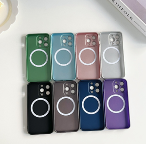 Nueva Funda Magnética de TPU Suave con Diseño de CD y Pintura Metálica para <span class=keywords><strong>iPhone</strong></span> 17 <span class=keywords><strong>Pro</strong></span> <span class=keywords><strong>Max</strong></span>, Compatible con Magsafe, Funda para <span class=keywords><strong>iPhone</strong></span> 16 - Product Image 3