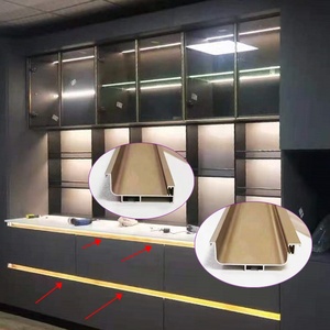 Aluminum Gola Profile C Handle Concealed Kitchen Cabinet Door <strong>Pull</strong> Handle with <strong>Light</strong> LED Aluminum <strong>Light</strong> <strong>Pulls</strong> - Product Image 5