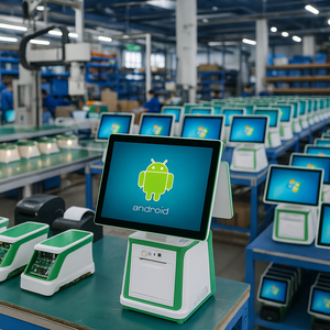 ระบบเครื่องบันทึกเงินสด <span class=keywords><strong>POS</strong></span> แบบพกพา LIVERDOL พร้อมเครื่องพิมพ์ในตัว หน้าจอสัมผัสขนาด 15.6 นิ้ว สำหรับธุรกิจขนาดเล็กและร้านค้า - Product Image 2