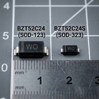 Diode Zener BZT52C24S 24V 500mW 200mW SOD-123 SOD-323 Diodes CMS à montage en surface Marquage original neuf WO Chine
