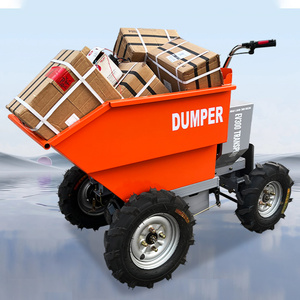 Capacité de charge : 500 kg Mini-dumper de chantier à quatre roues - Product Image 4