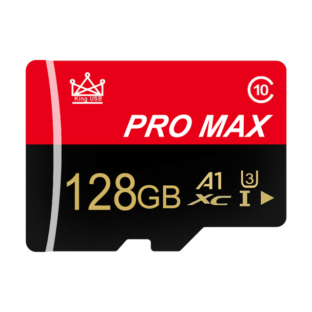 Hard Drives Data Video Flash TF Card 128GB 256MB 512MB Drive Memory External Tf Card for Wifi Camera/Driving Recorder 64GB 32GB