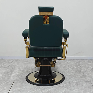 Nouveau Tabouret de Barbier Ajustable Doré pour Salon de Coiffure, Chaise Pivotante pour Coiffeur, Mobilier de Salon, Tabouret Pivotant pour Salon - Product Image 4