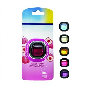 Logo Kustom OEM Pengharum Mobil Portabel Isi Ulang Cairan Tahan Lama Penguapan Alami Klip Ventilasi Diffuser Penyegar Udara - Product Image 2