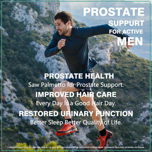 Meilleures ventes Extrait de baies de palmier nain biologique Supplément pour soutien de la prostate pour hommes actifs Capsules de palmier scie - Product Image 3