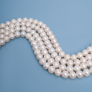 Perlas de agua dulce blancas naturales al por mayor de fábrica 10-<span class=keywords><strong>1mm</strong></span> AAAA forma de patata cuentas sueltas para la fabricación de joyas - Product Image 5