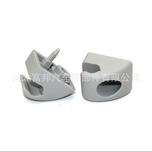 Car Sun Visor Holder Bracket For Buick Chevrolet Sail Chery Q3 Q6 Karry Elegance Gray PE Material - Product Image 1