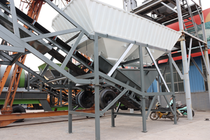 100m 3/hポータブルモバイルコンクリートミキサー便利な混合ステーションコアモーターコンポーネント - Product Image 3