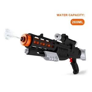 아이 여름 장거리 총격사건 검정 군 시리즈 플라스틱 장난감 물총