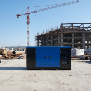 Groupe électrogène diesel silencieux de haute qualité 150 <span class=keywords><strong>kVA</strong></span> 200 <span class=keywords><strong>kVA</strong></span>, sortie monophasée CA avec option ATS, 1800 tr/min, 50/60 Hz, 220 V - Product Image 1