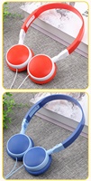 Headphone Over-Ear ZZX untuk Anak-Anak - Koneksi Berkabel, Peredam Kebisingan Aktif, Kabel 1.2m, PVC Katun Mentah untuk Tablet PC