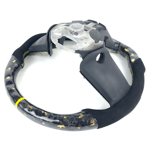 Volant intérieur en fibre de carbone forgé pour <span class=keywords><strong>Ford</strong></span> <span class=keywords><strong>Mustang</strong></span> 2008 2009 2010 2011 2012 2013 - Product Image 6