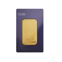 Emballage de luxe pour lingots d'or et d'argent, capsule pour lingot d'or 1oz 250g 500g, boîte cadeau blister PET pour investissement