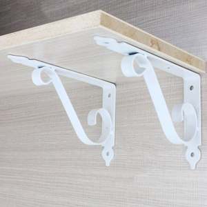 SOPORTE ESTANTERIA RUSTICA IDEAL STAR 30x25 cm-Oro Martillado - Product Image 4