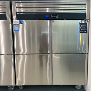 वाणिज्यिक 4-दरवाजा स्टेनलेस स्टील रेस्तरां एयर कूलिंग के साथ एयर कूलर 850l क्षमता ठंढ मुक्त - Product Image 3