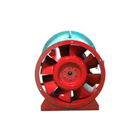 Ventilateur axial industriel de lutte contre l'incendie HTF, souffleur haute efficacité haute température, ventilateur d'extraction de fumée haute pression, NOUVEAU