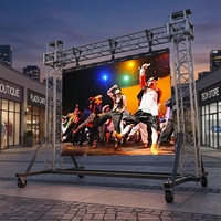 Sistem Lengkap P2.604-P3.91 Layar LED 500x100mm Layar LED Indoor/Outdoor untuk Latar Belakang Panggung Acara
