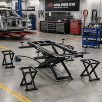 Machine à redresser les châssis UL-280 Ultra Fine Intelligente Mini de Table à Double Cylindre pour Atelier de Carrosserie