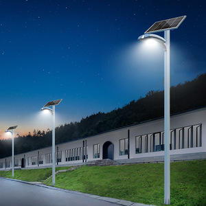 Lampe solaire de rue Juming 3m en aluminium LED pour extérieur, jardin, cour, parcs, zones résidentielles, routes, villas - Product Image 3