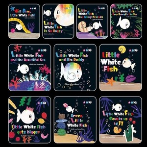 Piccolo pesce bianco che si trova profondamente sotto <span class=keywords><strong>il</strong></span> <span class=keywords><strong>mare</strong></span>, 1 set di 10 libri, libri illustrati, libri illustrati per l'illuminazione dei bambini - Product Image 2
