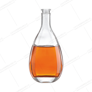 Tùy chỉnh 750ml/700ml <span class=keywords><strong>Fancy</strong></span> tam giác chai thủy tinh cho rượu vang rượu Vodka Gin <span class=keywords><strong>Tequila</strong></span> với zamak nút chai và trống rỗng cho Brandy - Product Image 2