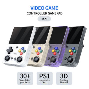Console de jeu portable S M21 <span class=keywords><strong>Pro</strong></span>, écran IPS de 3,5 pouces, Linux, 64 <span class=keywords><strong>Go</strong></span>, 3000 mAh, manettes sans fil, plus de 10 000 jeux, double joystick, lecteur de jeux - Product Image 3