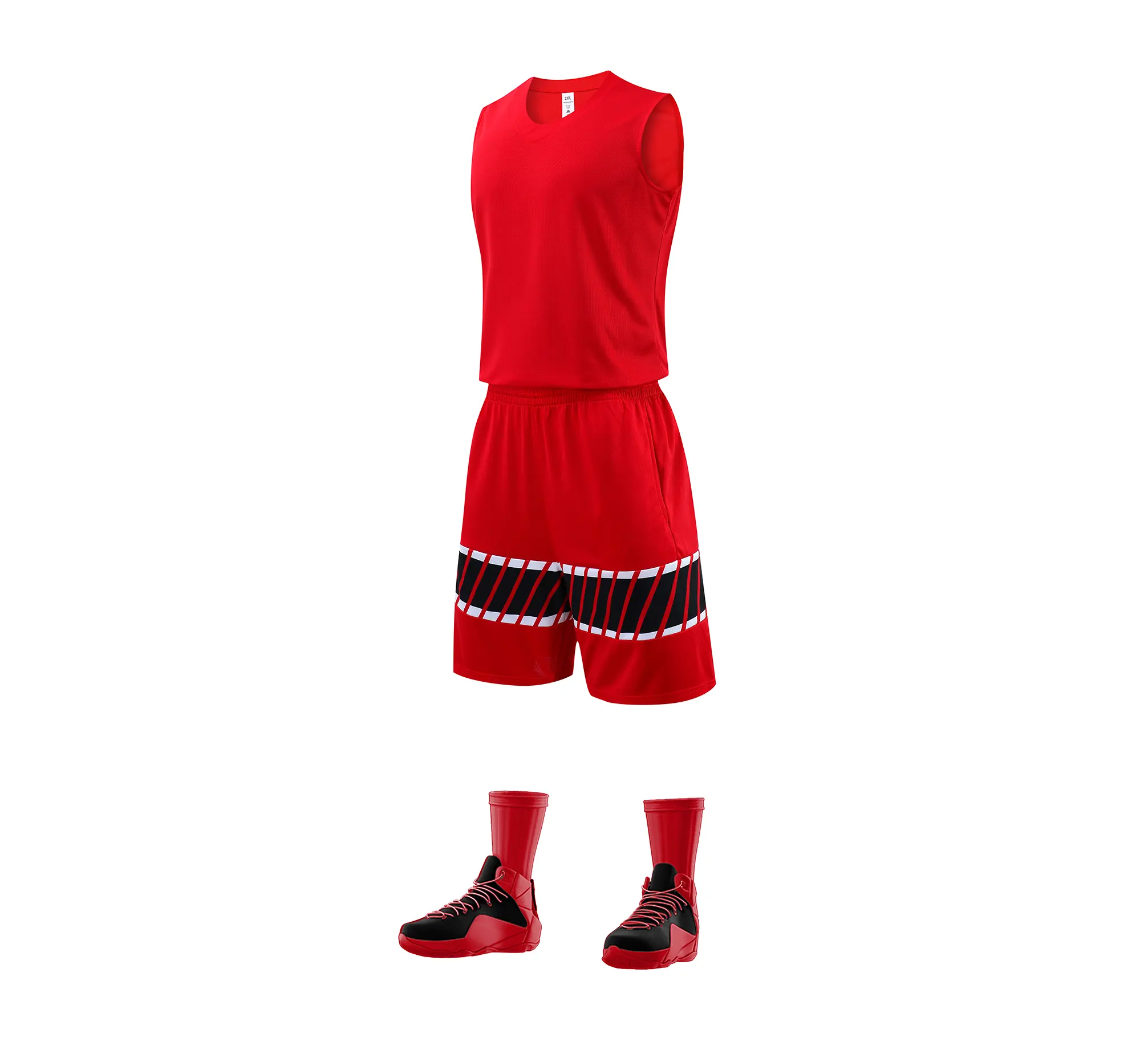 Traje de entrenamiento de uniforme corto de baloncesto de prueba rápida precio al por mayor logotipo personalizado equipo deportivo desgaste Jersey conjunto de baloncesto