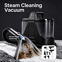 2026 En gros Aspirateur vapeur et à sec intelligent portable puissant à réservoir pour nettoyage en profondeur des tapis, canapés et tissus d'ameublement domestiques